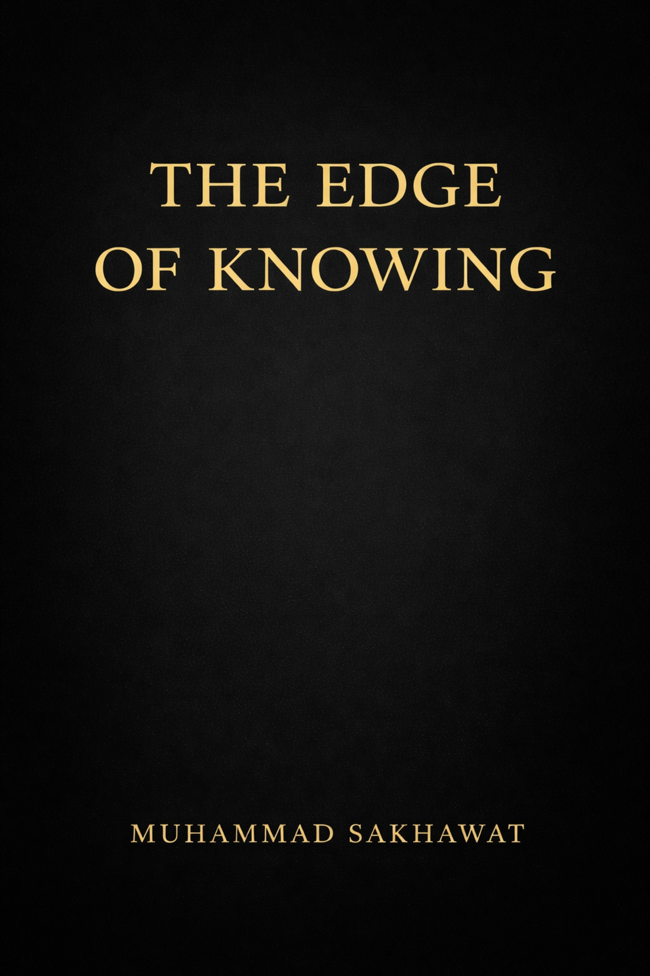 The Edge of Knowing cover